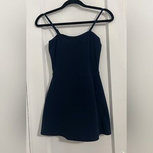 ALO Yoga Navy Spaghetti Strap Dress
